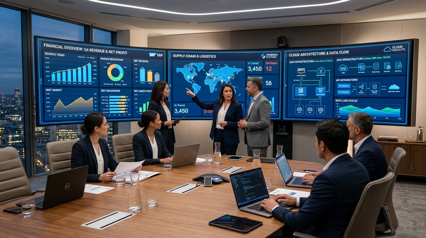 Enterprise ERP Implementation Ecosystem